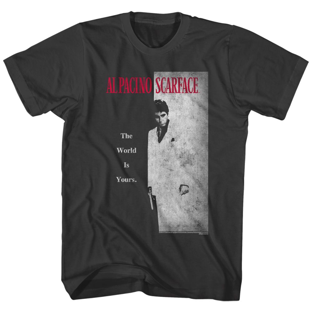 Wholesale Scarface Movie Every Dog Solid Smoke Adult T-Shirt