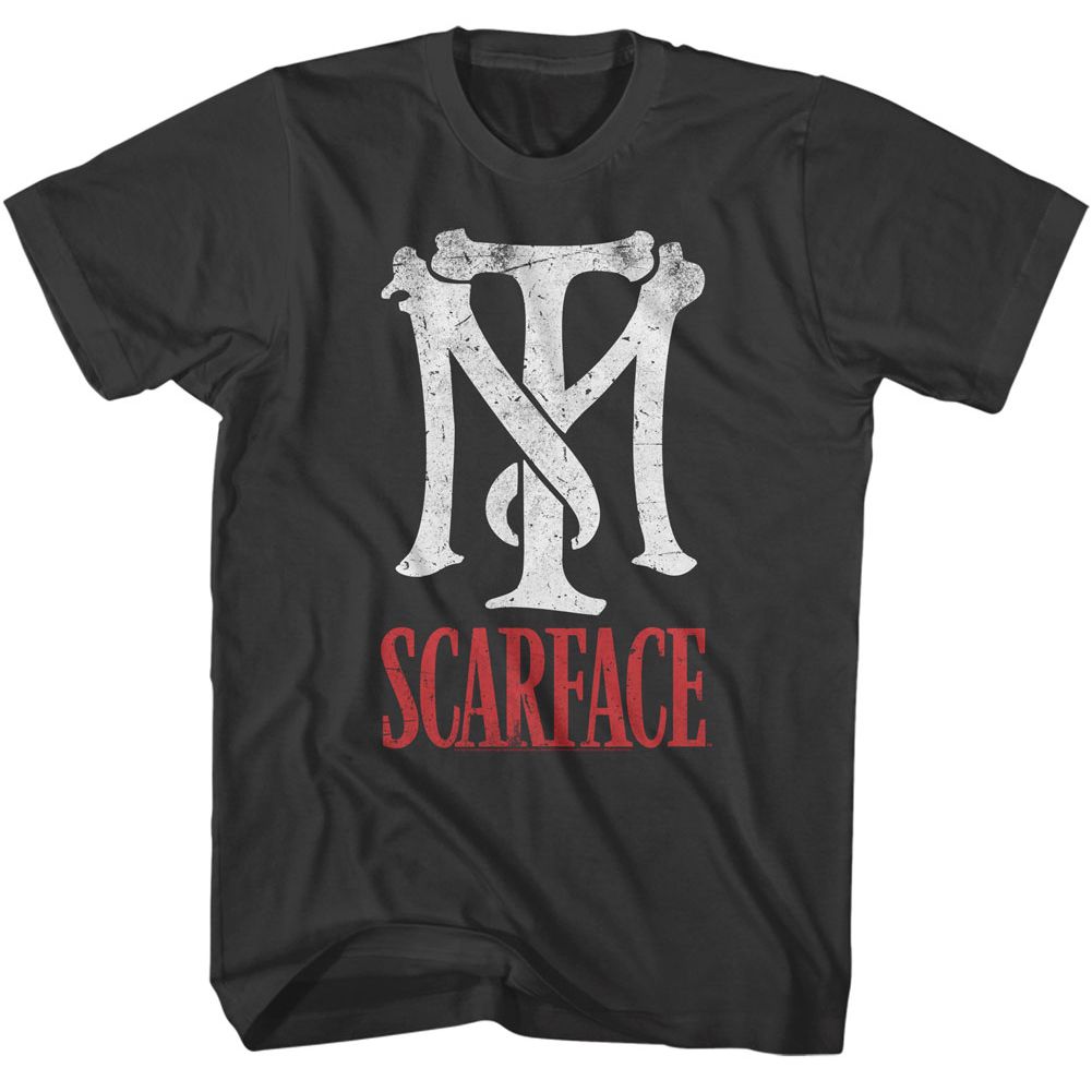 Wholesale Scarface Movie Tm Scarface Movie Solid Smoke Adult T-Shirt