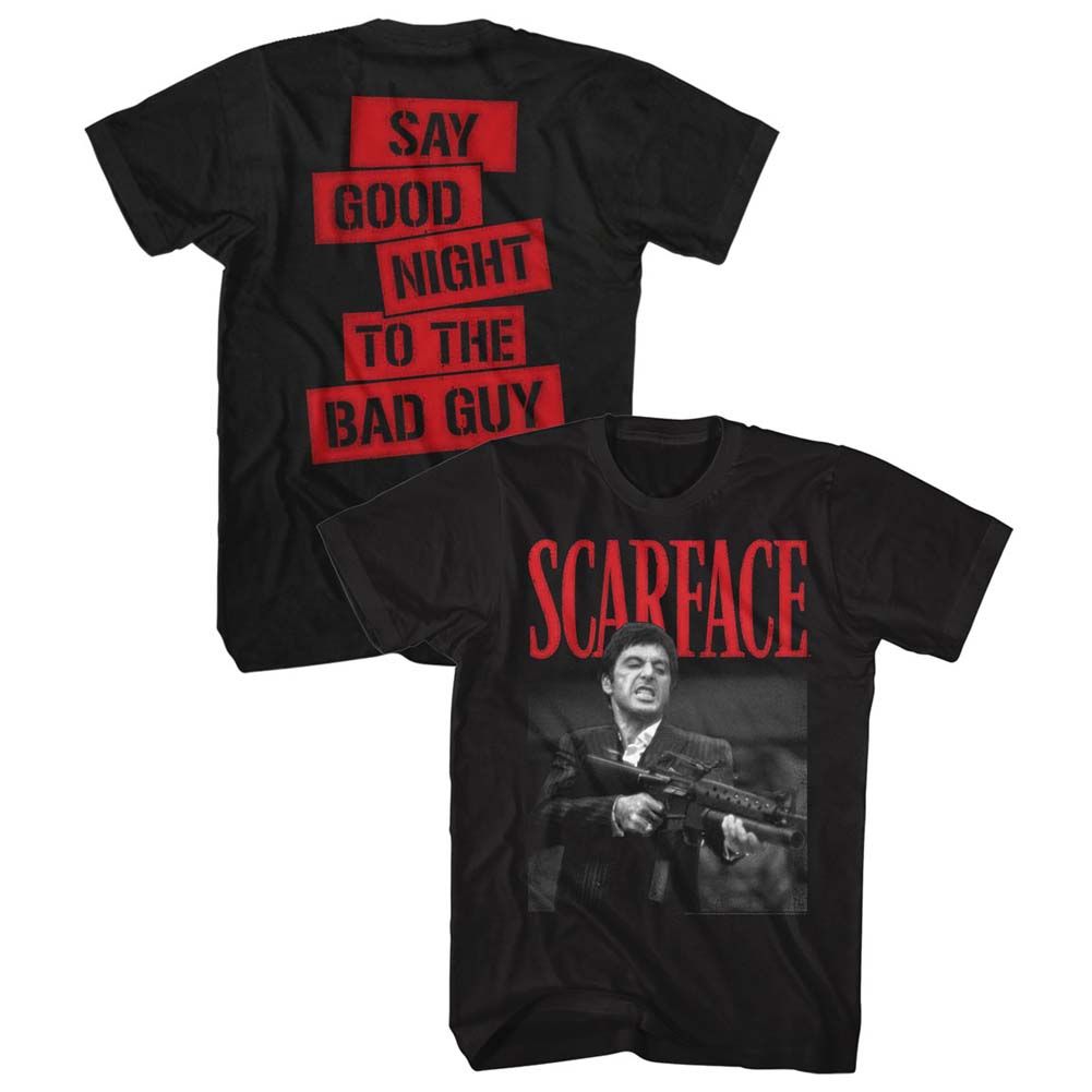 Wholesale Scarface Movie Dakkadakka Black Adult T-Shirt