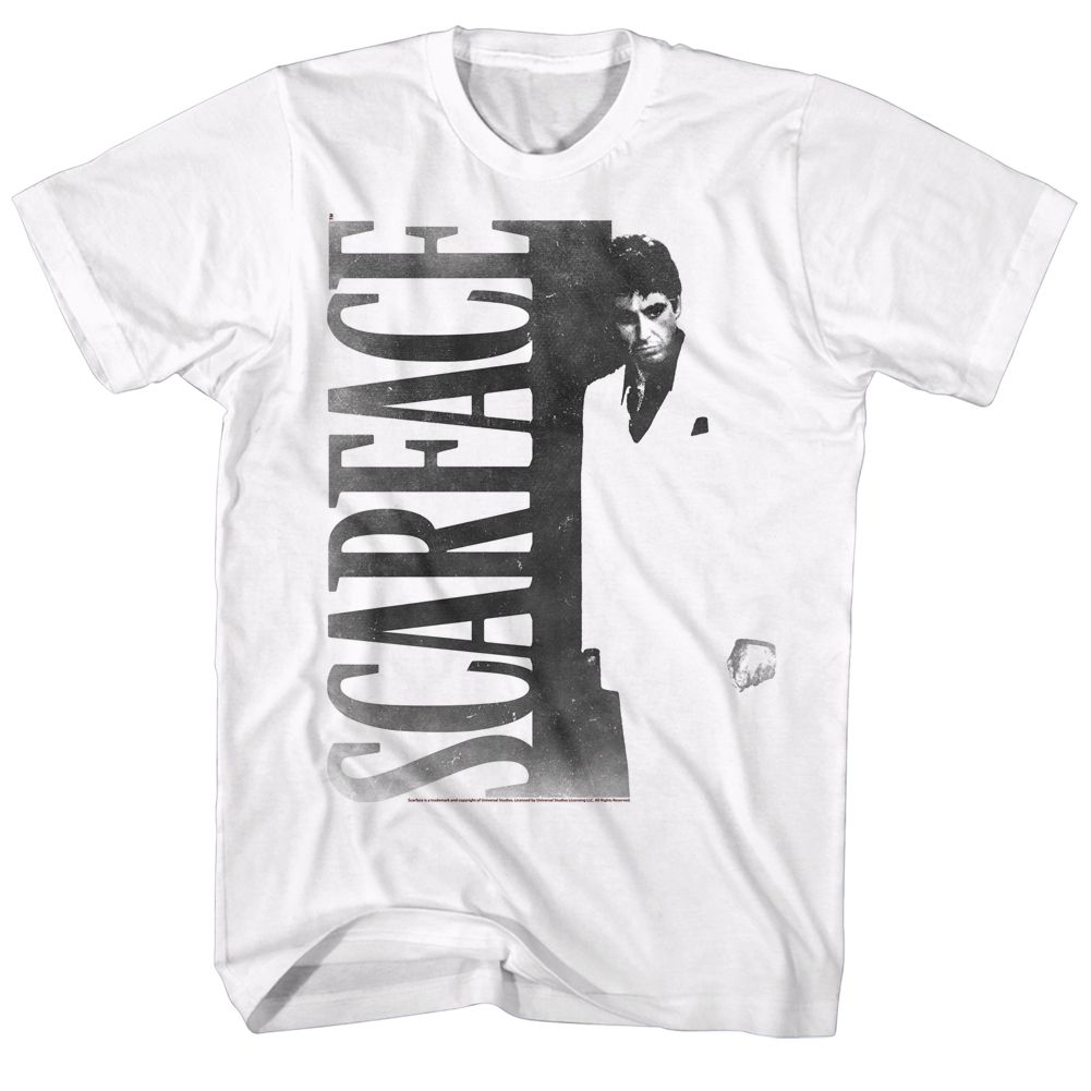 Wholesale Scarface Movie Sf2 White Adult T-Shirt