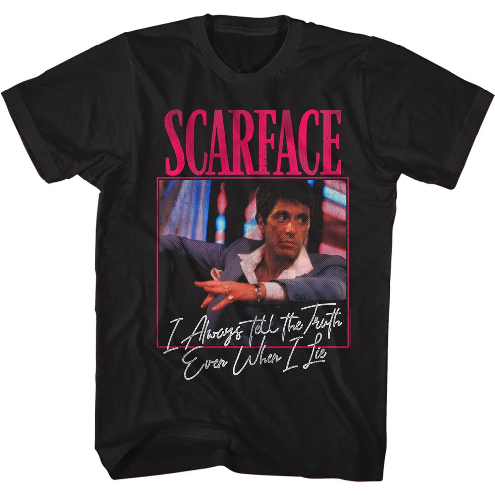 Wholesale Scarface Movie Always Black Adult T-Shirt