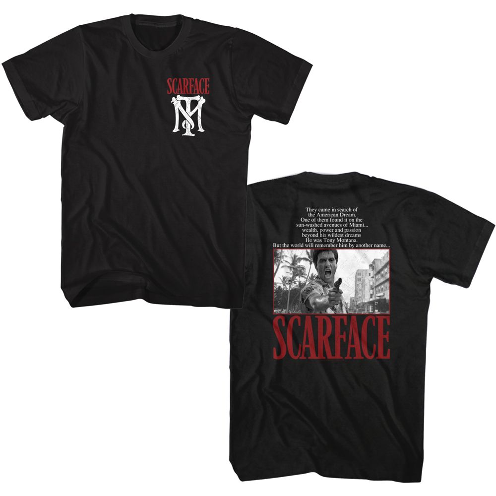 Wholesale Scarface Movie Other Name Scarface Movie Black Adult T-Shirt
