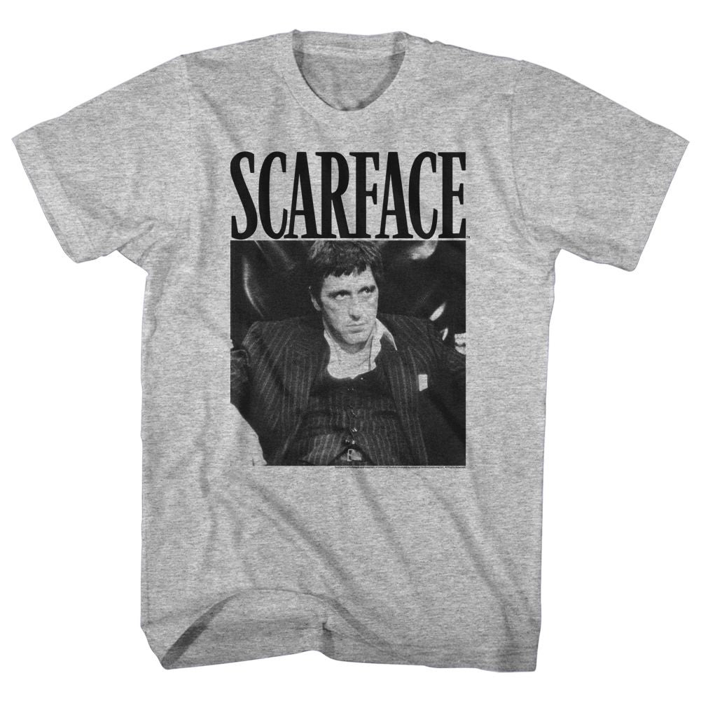 Wholesale Scarface Movie Gangsta Heather Gray Adult T-Shirt
