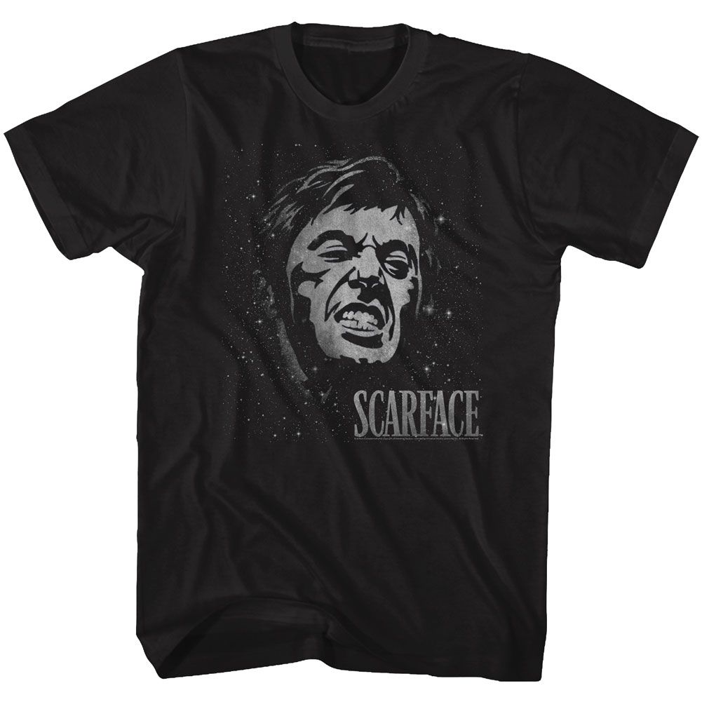 Wholesale Scarface Movie Space Black Adult T-Shirt