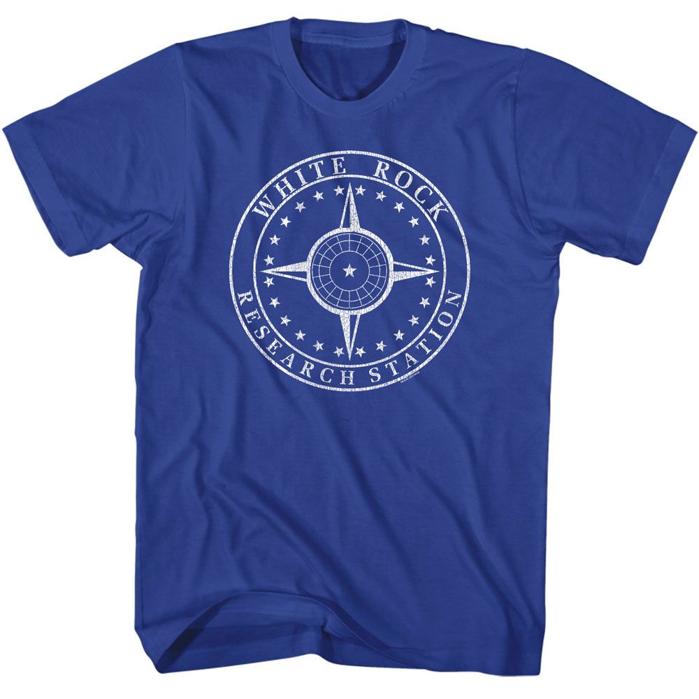 Wholesale Stargate White Rock Research Solid Royal Adult T-Shirt