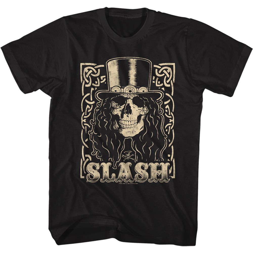 Wholesale Slash Skull Cream T-Shirt