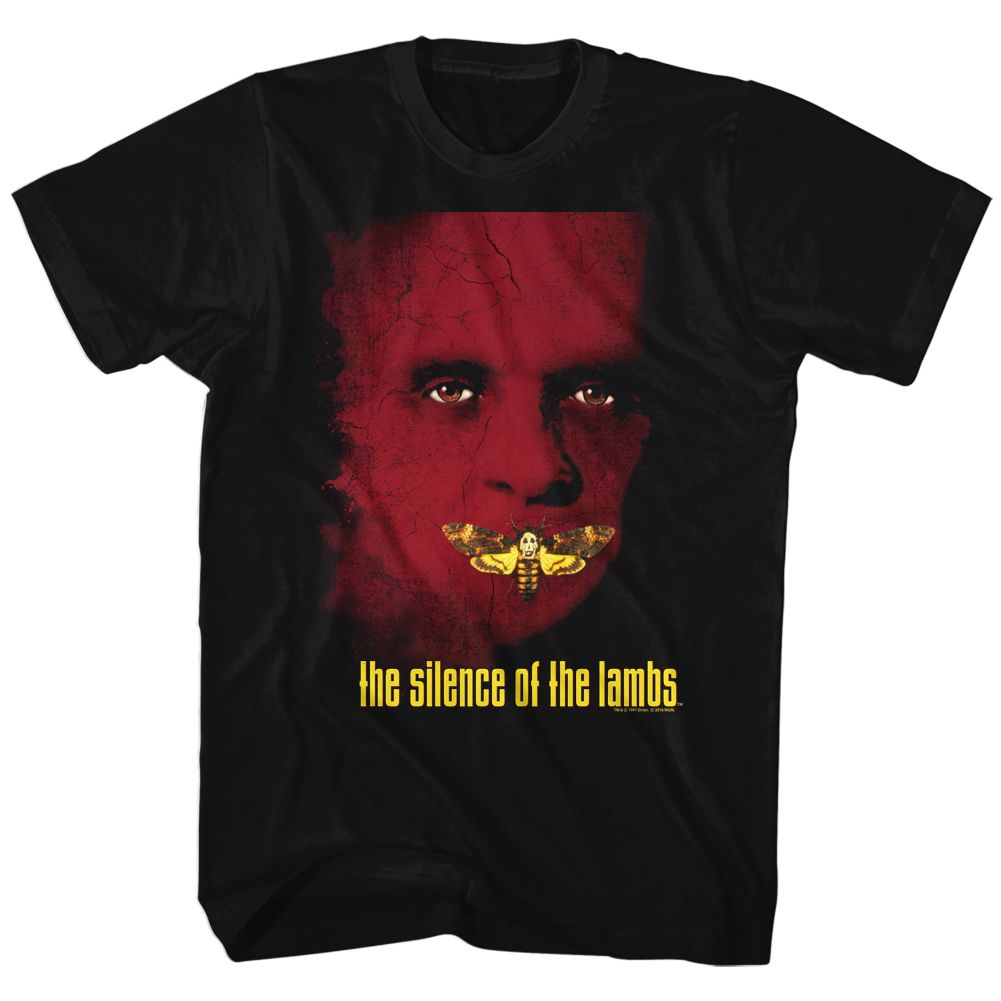 Wholesale Silence of the Lambs Movie Poster Black Adult T-Shirt
