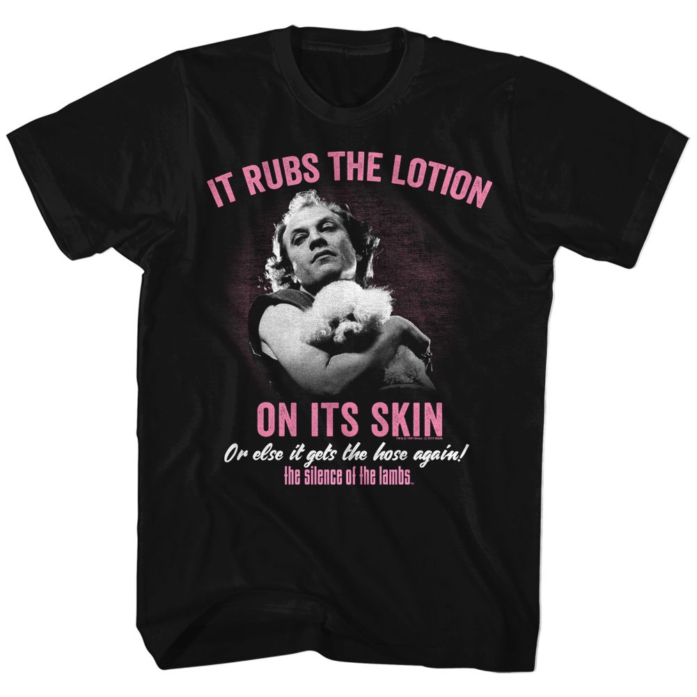 Wholesale Silence of the Lambs Movie Lotion Black Adult T-Shirt