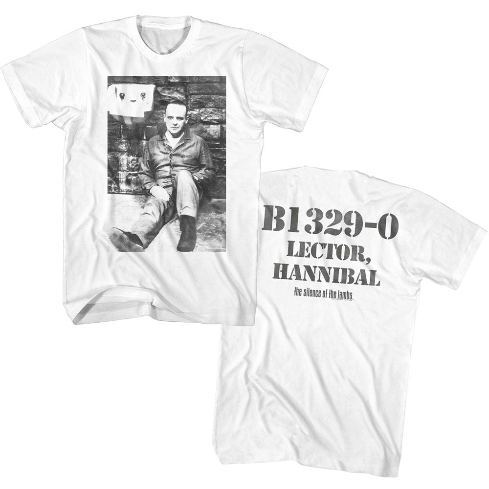 Wholesale Silence of the Lambs Movie B1329-0 White Adult T-Shirt