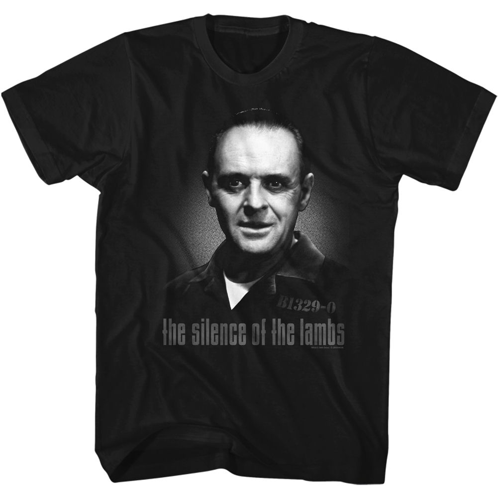 Wholesale Silence of the Lambs Movie Big Spooks Black Adult T-Shirt