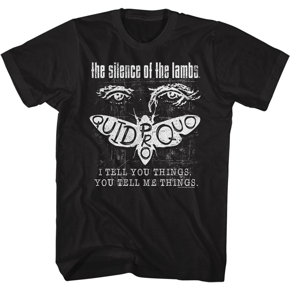 Wholesale Silence of the Lambs Movie Negative Black Adult T-Shirt