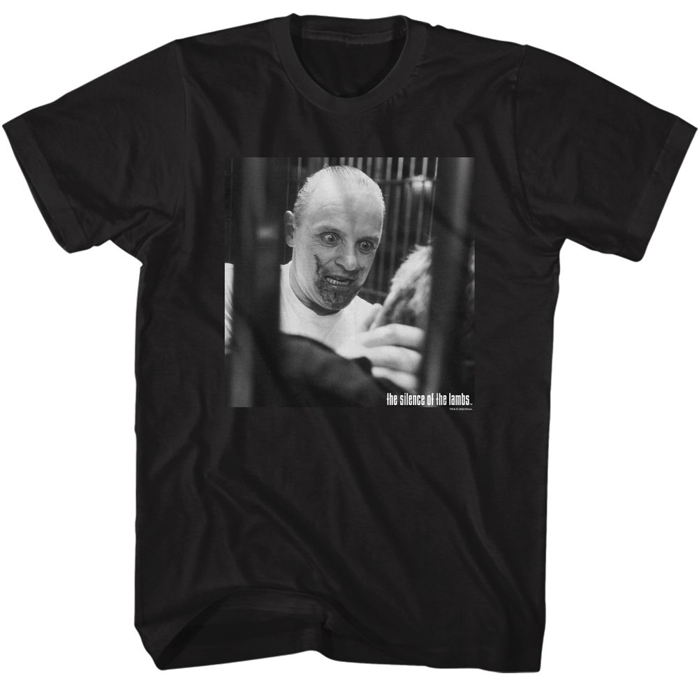 Wholesale Silence of the Lambs Movie Sol-Lecter Screenshot Black Adult T-Shirt