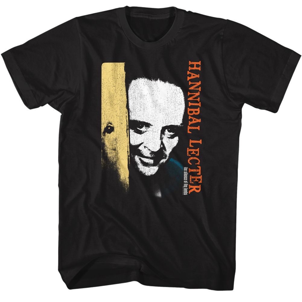 Wholesale Silence of the Lambs Movie Sol-Stark Lecter Black Adult T-Shirt