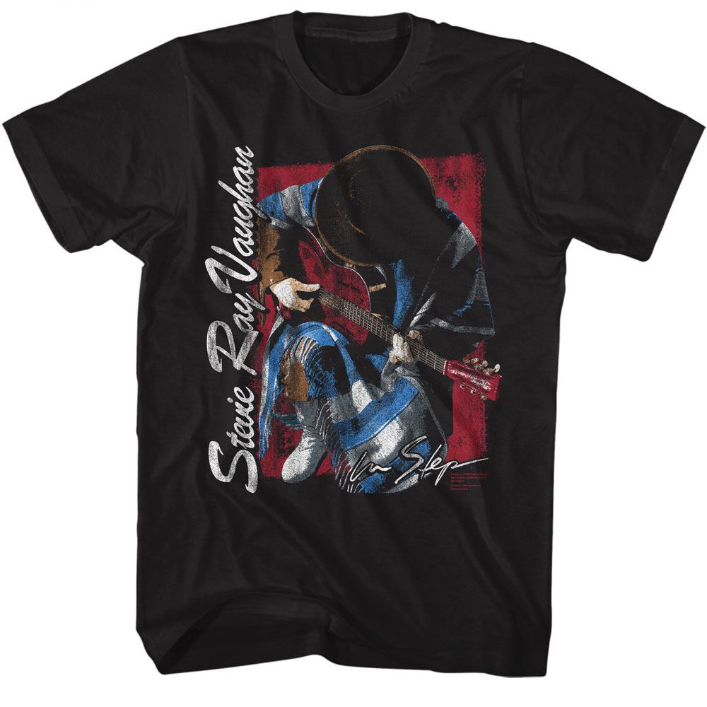 Wholesale Stevie Ray Vaughan Stevie Ray Vaughan Kneeling T-Shirt