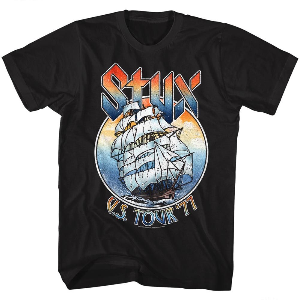 Wholesale Styx 77 Tour T-Shirt