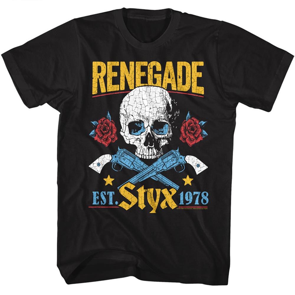Wholesale Styx Colorful Renegade T-Shirt