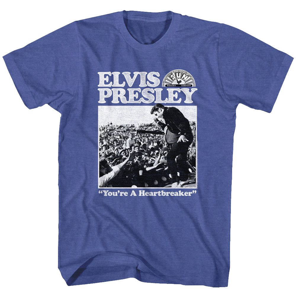 Wholesale Sun Records Elvis Heartbreaker T-Shirt
