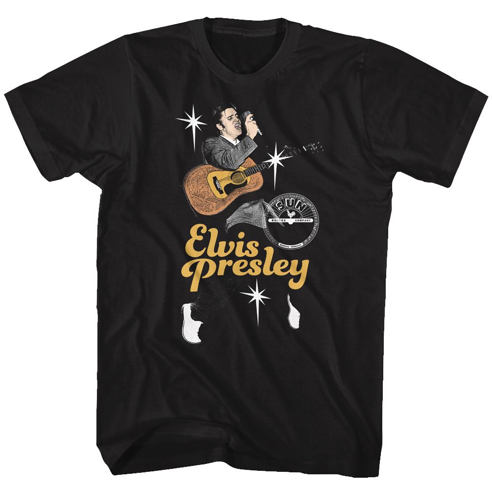 Wholesale Sun Records Elvis Sparkle T-Shirt