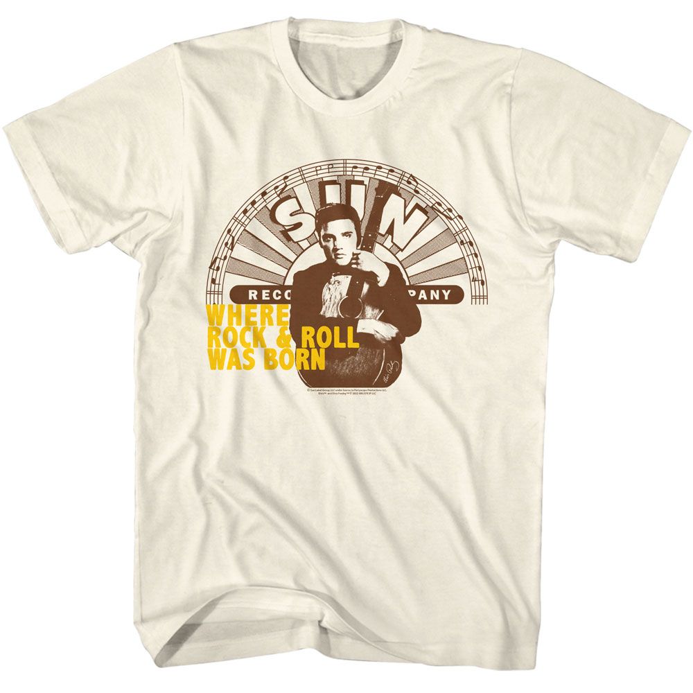 Wholesale Sun Records Elvis Where Rock and Roll was Born T-Shirt