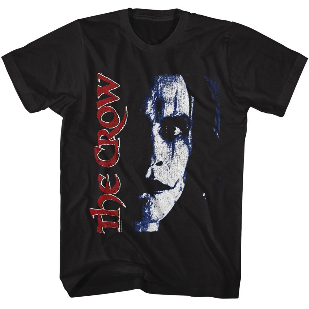 Wholesale The Crow Movie Erics Face Black Adult T-Shirt