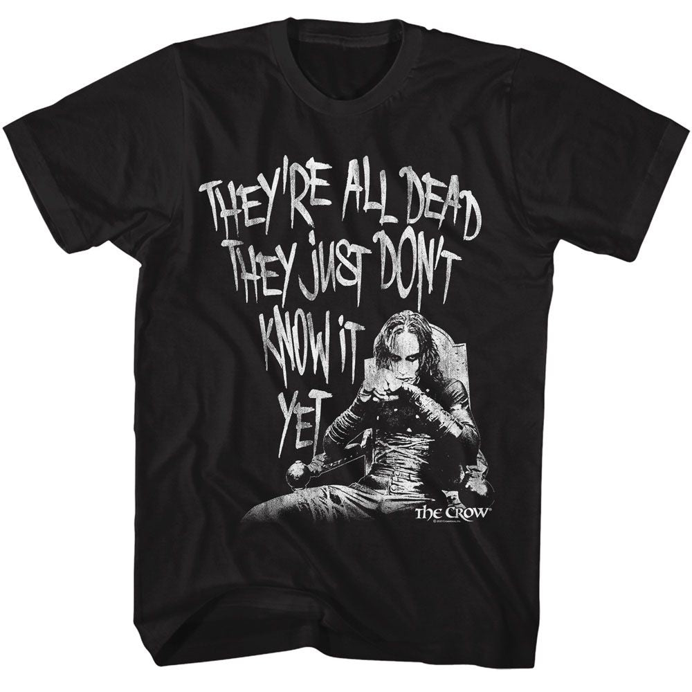 Wholesale The Crow Movie All Dead Black Adult T-Shirt