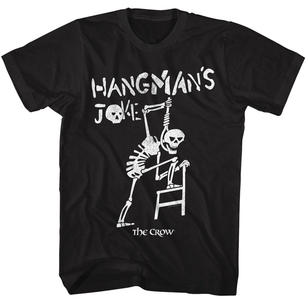 Wholesale The Crow Movie Hangmans Joke Black Adult T-Shirt