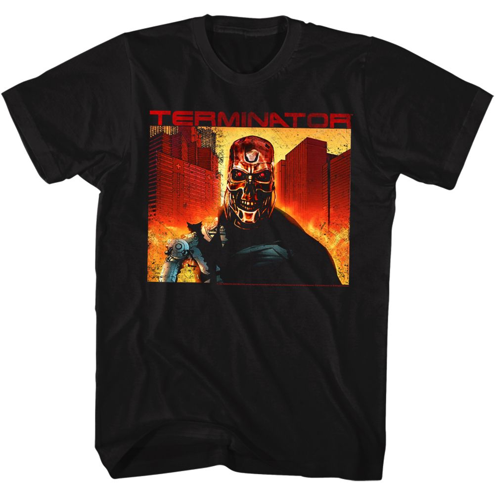 Wholesale Terminator Endgame Black Adult T-Shirt
