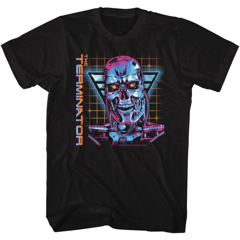 Wholesale Terminator so Very 80's Black Adult T-Shirt