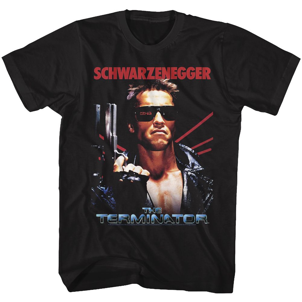 Wholesale Terminator the Name Black Adult T-Shirt