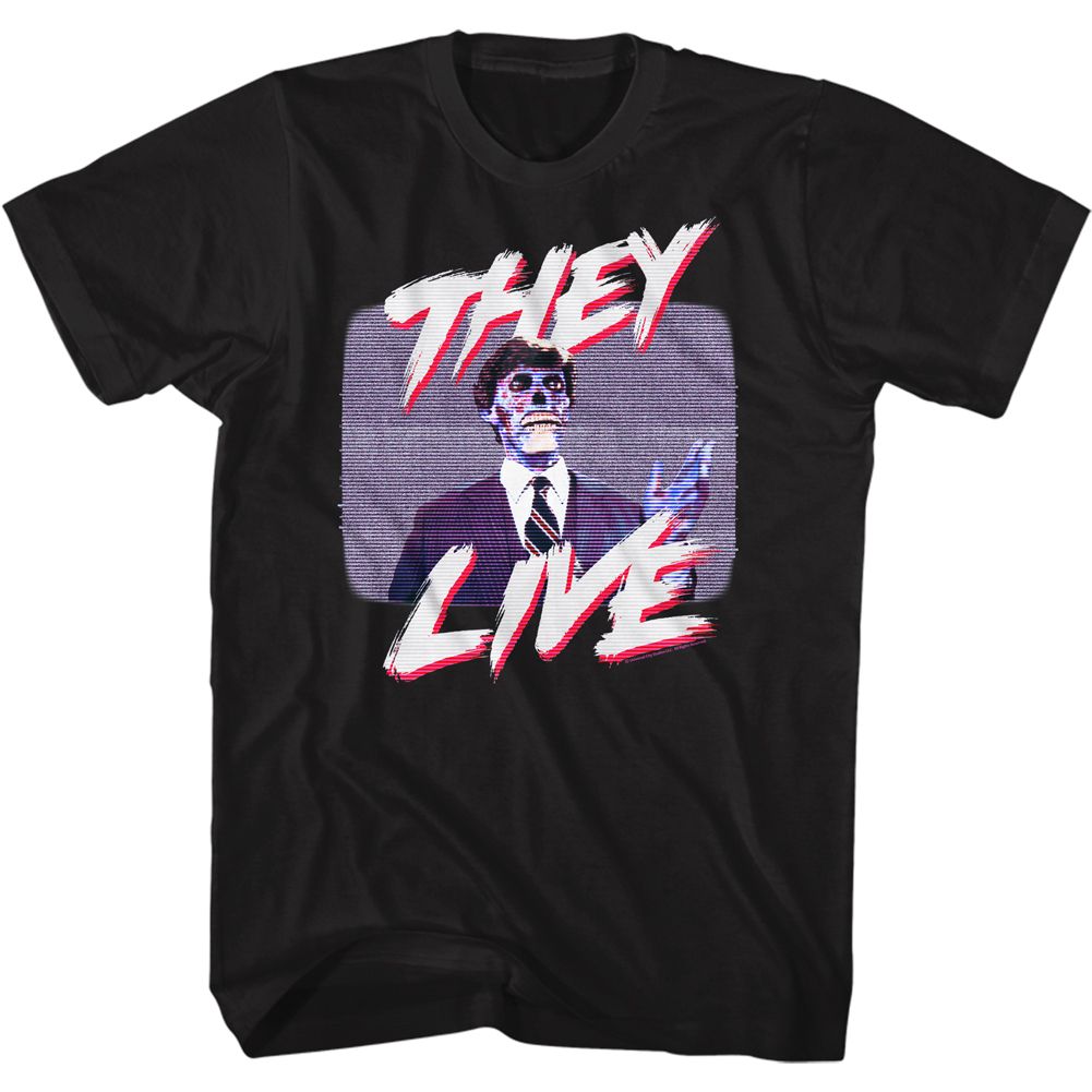 Wholesale They Live Movie Politicians Speech Black Adult T-Shirt