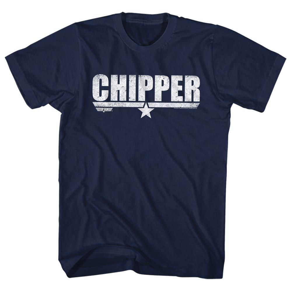Wholesale Top Gun Movie Chipper Navy Adult T-Shirt