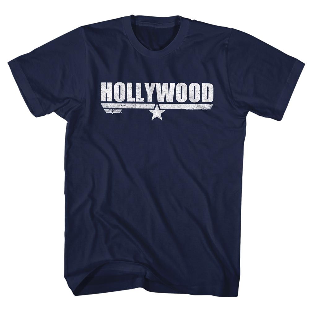 Wholesale Top Gun Movie Hollywood Navy Adult T-Shirt