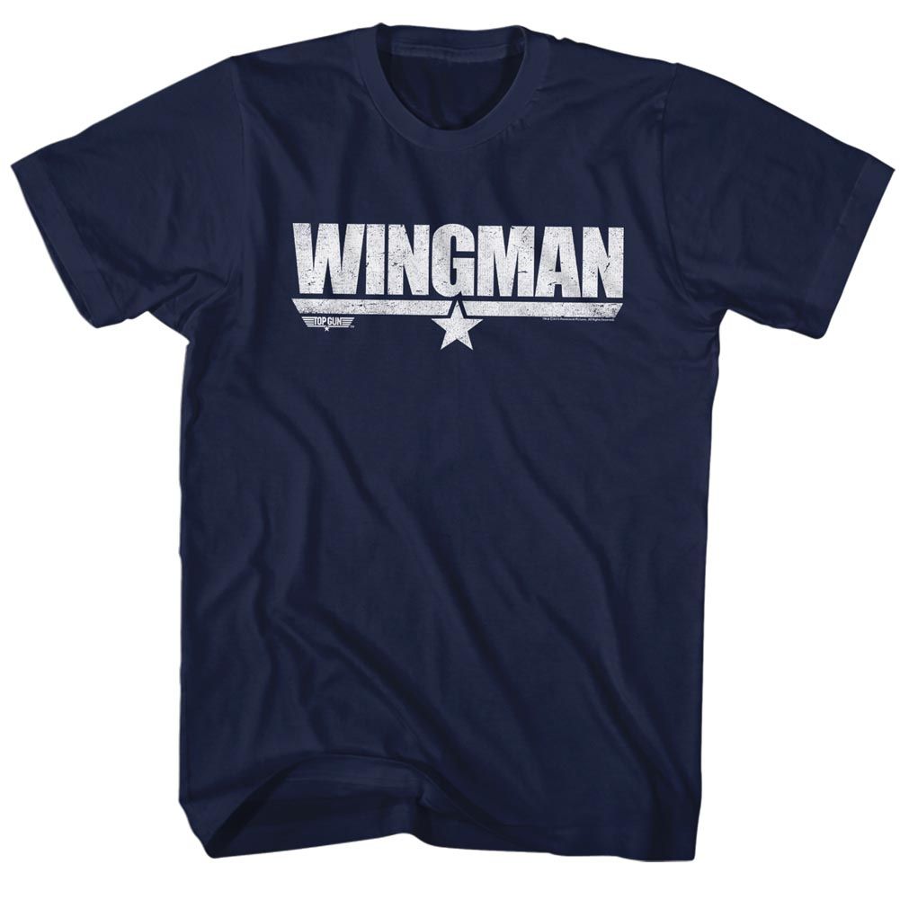 Wholesale Top Gun Movie Wingman Navy Adult T-Shirt