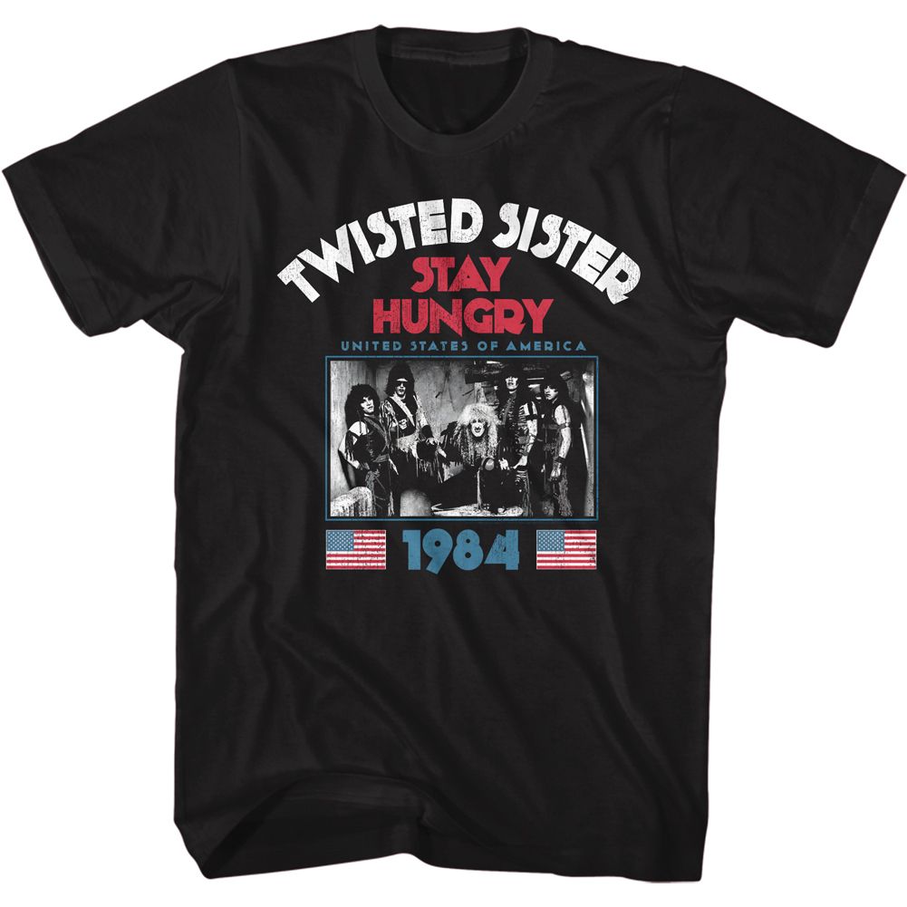 Wholesale Twisted Sister Stay Hungry 2 T-Shirt