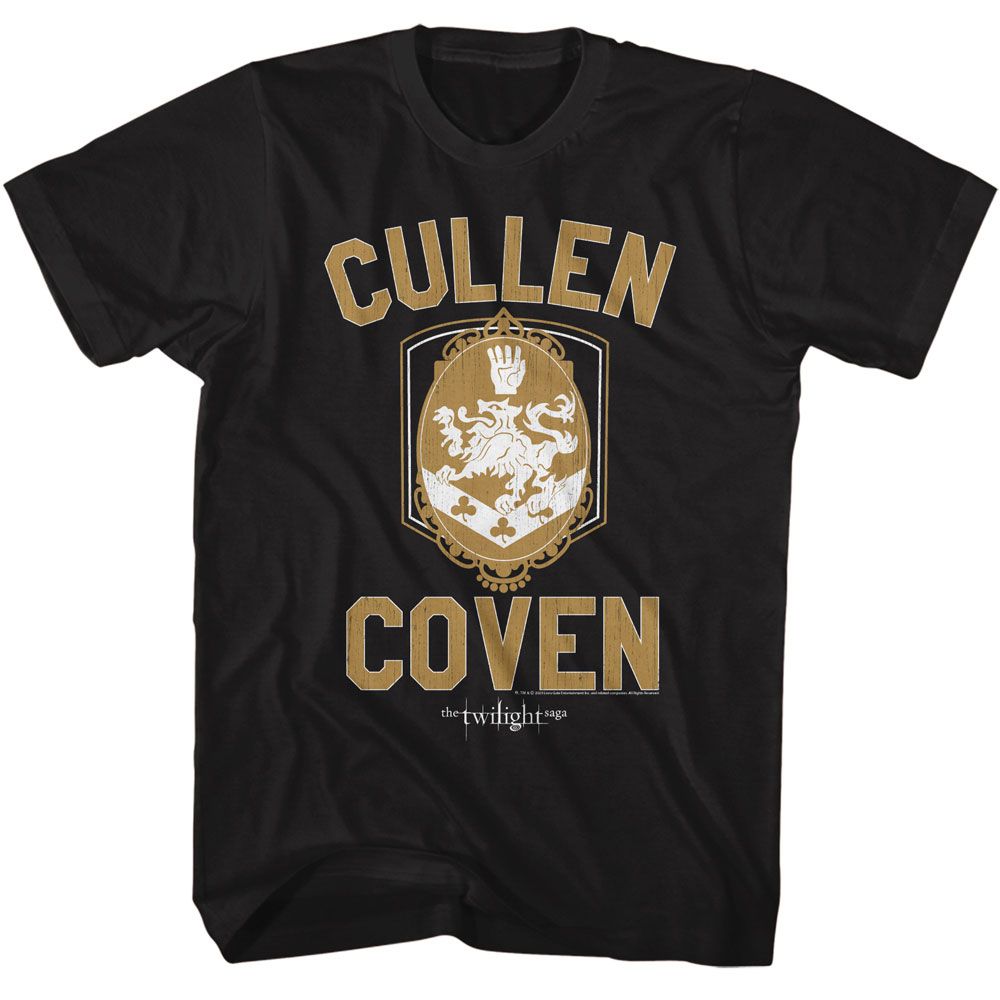Wholesale Twilight Movie Cullen Coven Black Adult T-Shirt
