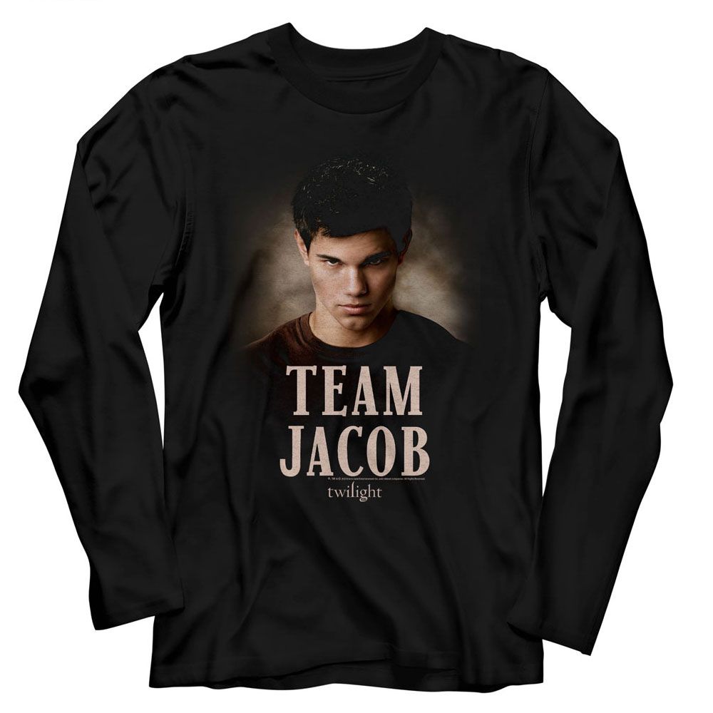 Wholesale Twilight Movie Team Jacob Black Adult Long Sleeve T-Shirt