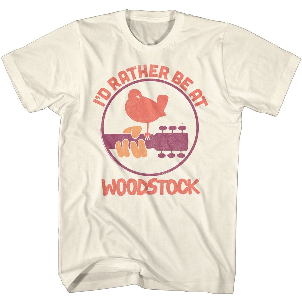 Wholesale Woodstock I'd Rather Be T-Shirt