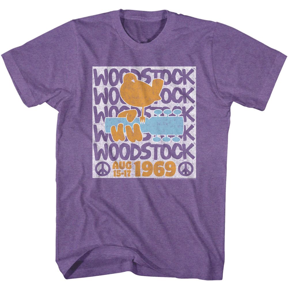 Wholesale Woodstock Stacked T-Shirt