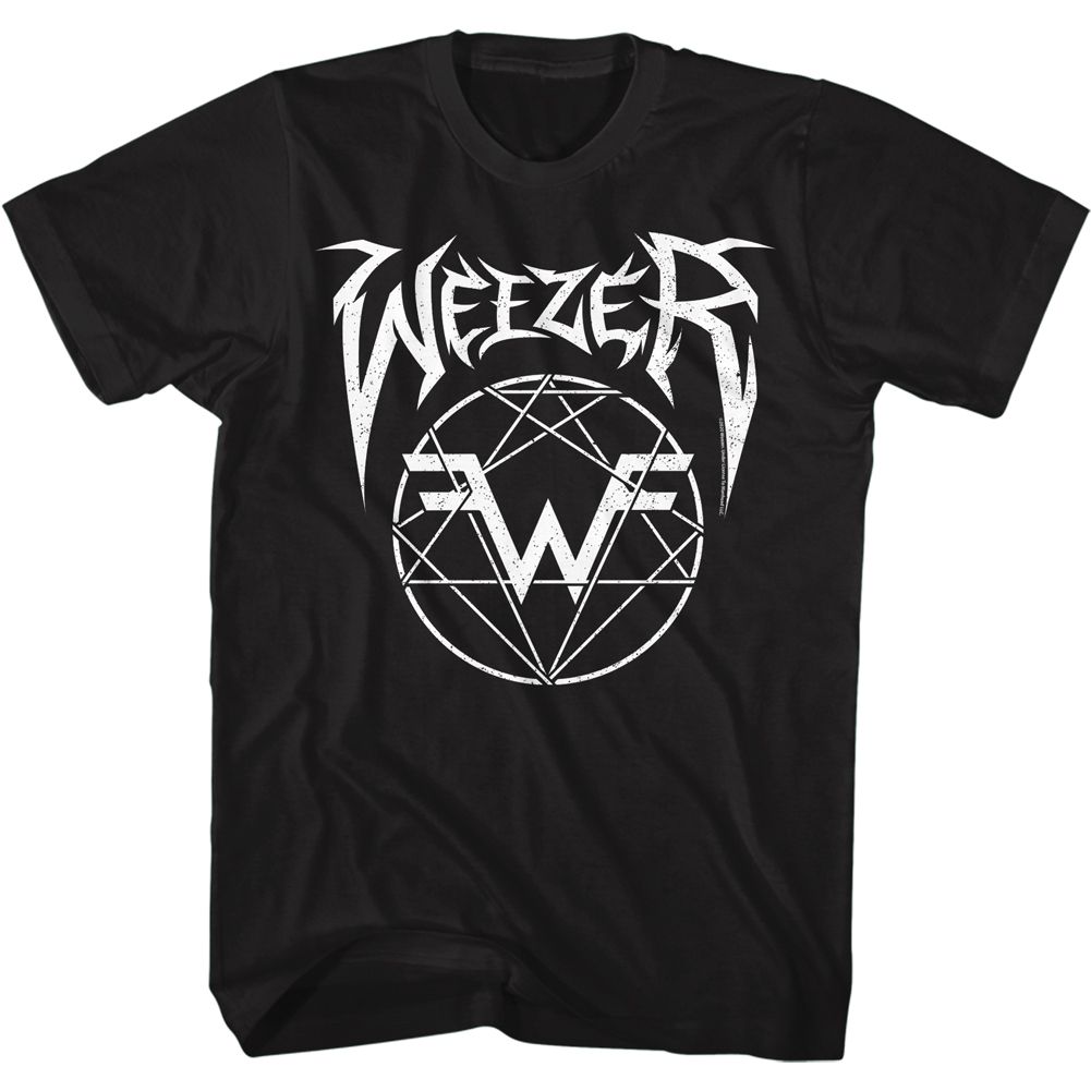 Wholesale Weezer Metal Logo T-Shirt