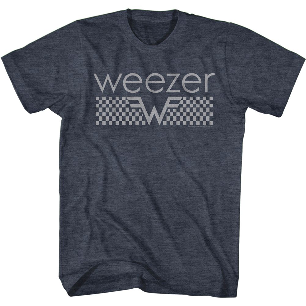 Wholesale Weezer Checkered T-Shirt