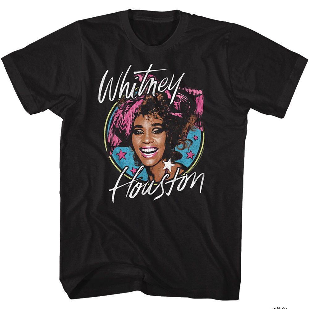 Wholesale Whitney Houston Stars T-Shirt