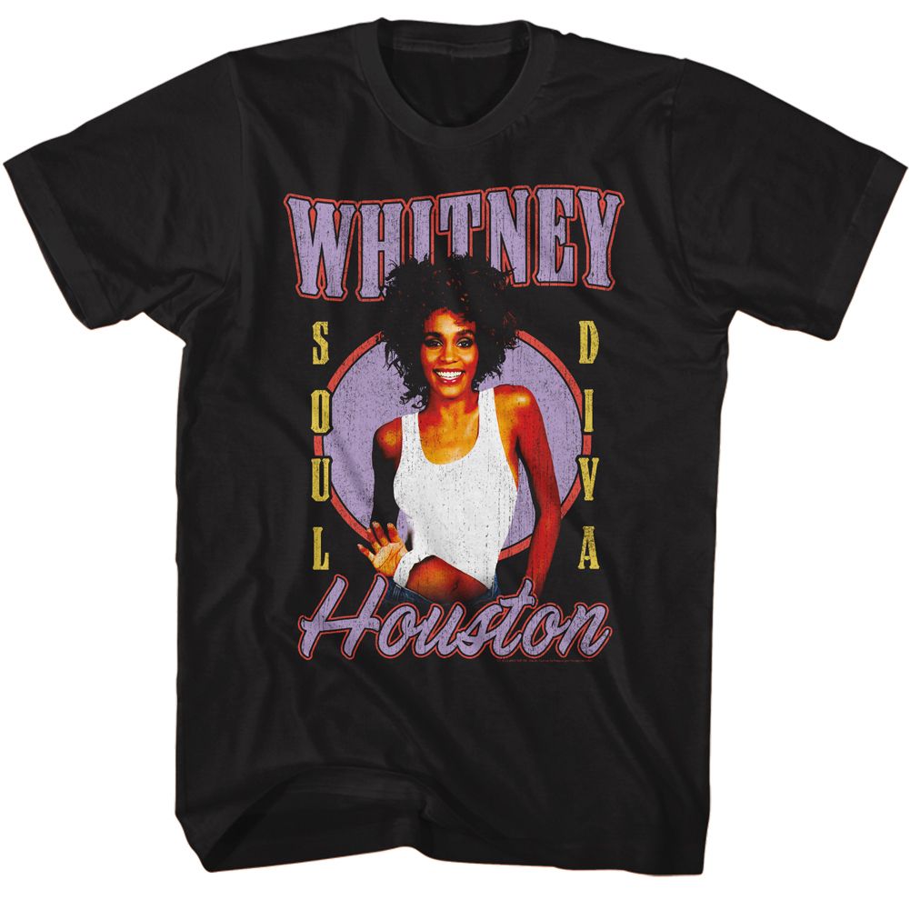 Wholesale Whitney Houston Soul Diva T-Shirt