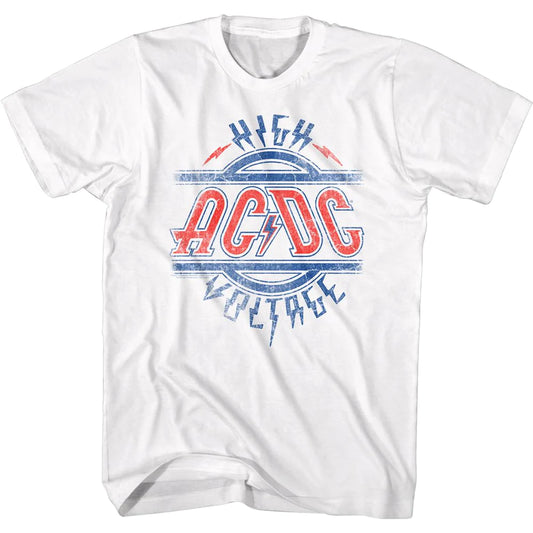 AC/DC Merchandise:  The Evolution of Imagery & Logos on Licensed AC/DC T-Shirts
