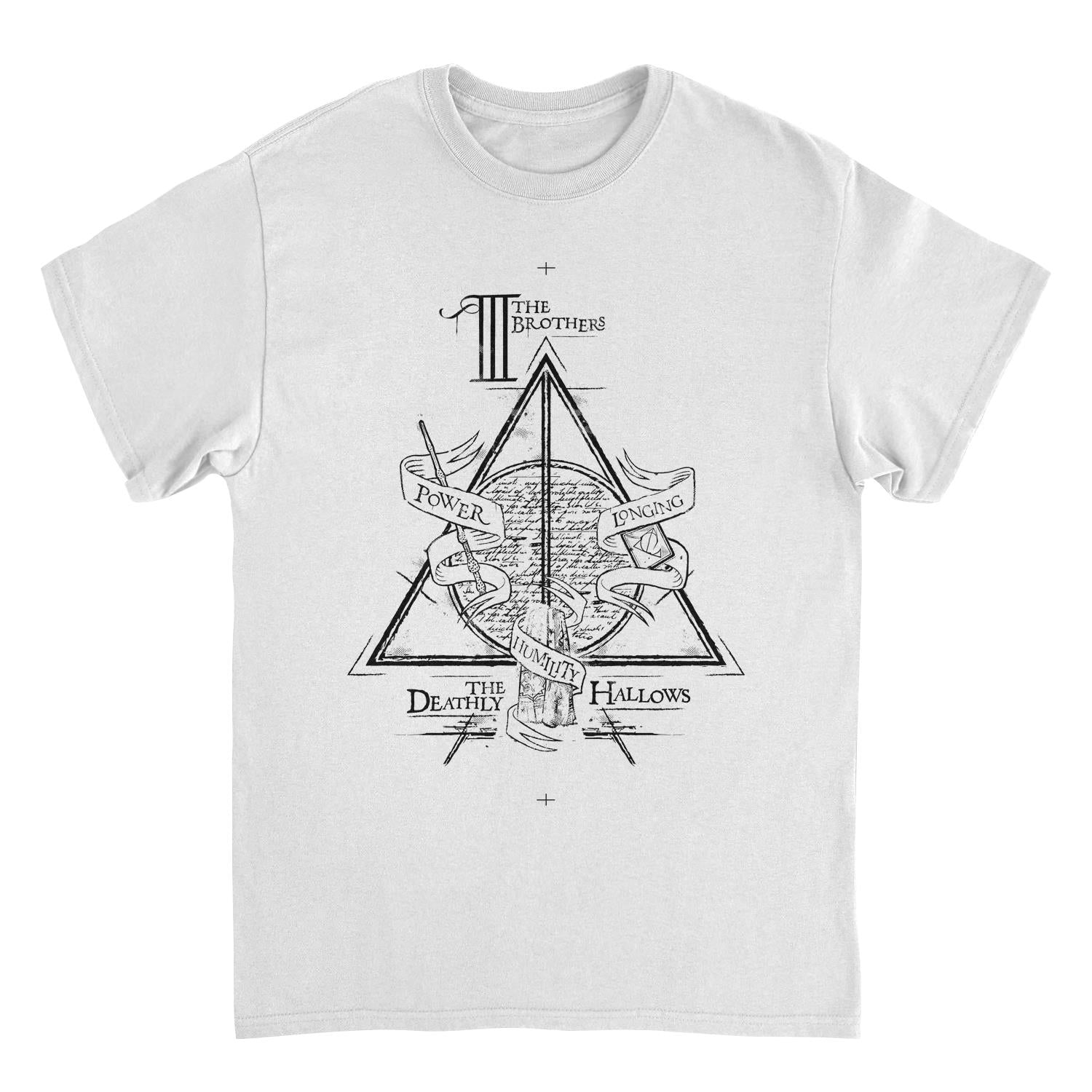 Wholesale Harry Potter Harry Potter Illustration White T-Shirt