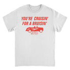 Wholesale Grease Cruisin For A Bruisin White T-Shirt