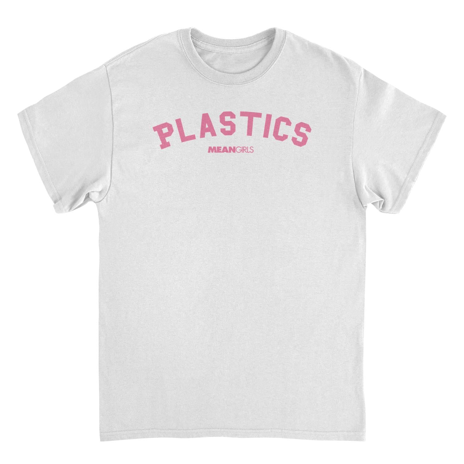 Wholesale Mean Girls Plastics White T-Shirt