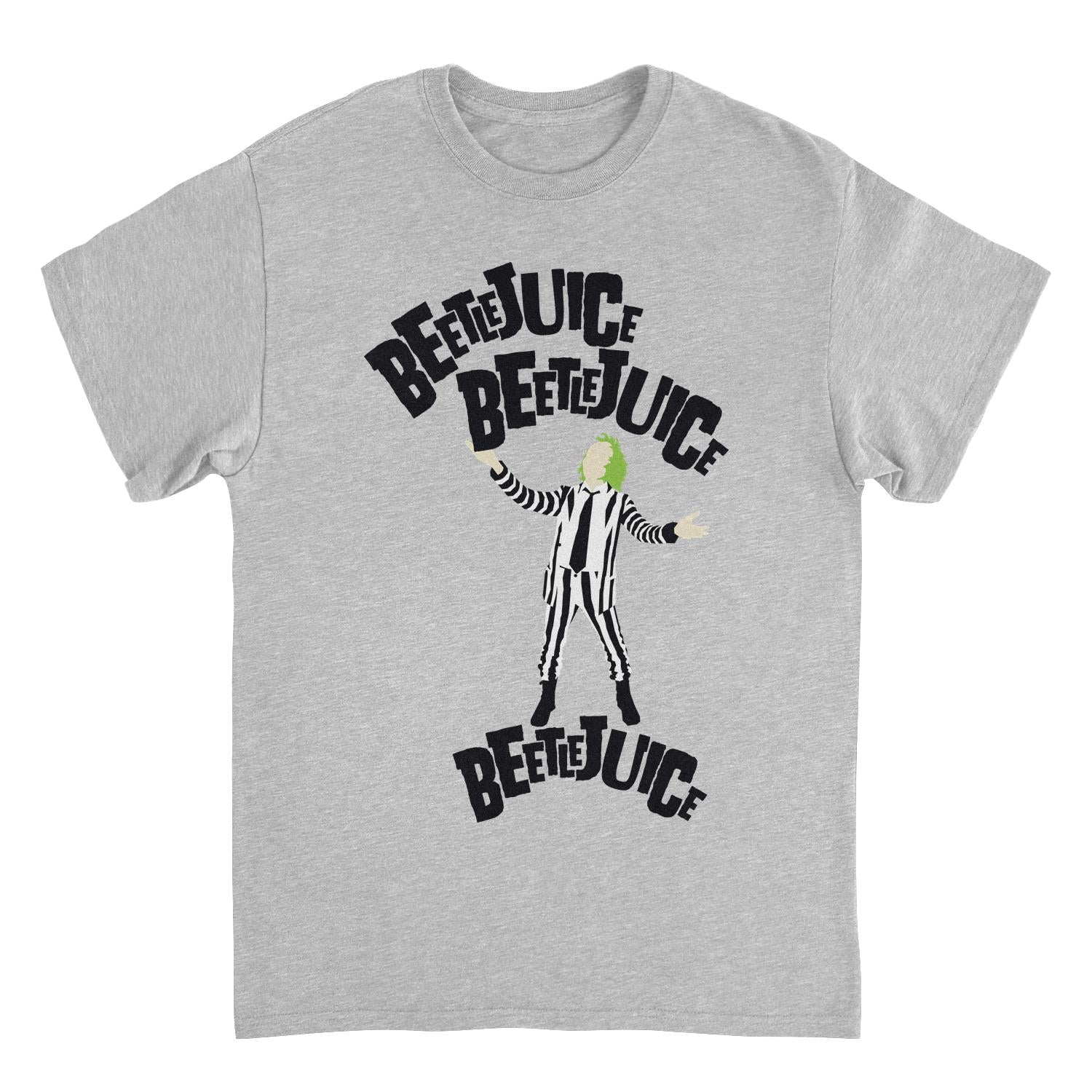 Wholesale Beetlejuice Beetlejuice Beetlejuice Beetlejuice Sport Grey T-Shirt