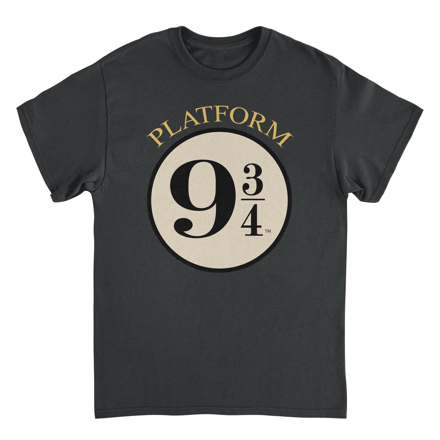 Wholesale Harry Potter Platform Nine and Three Quarters Black T-Shirt