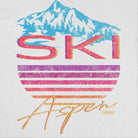 Wholesale Ski Aspen White T-Shirt