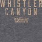 Wholesale Skiing Whistler Dark Heather Front & Back Print T-Shirt